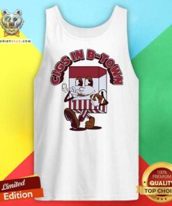 Hot Smoking Cigs In B-Town Football Tank-top