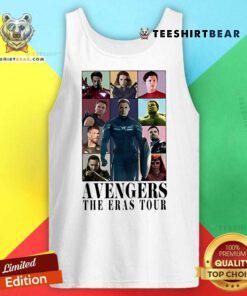 Hot Superhero Avengers The Eras Tour Tank-top
