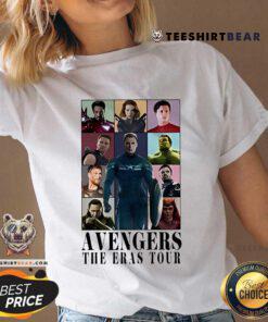 Hot Superhero Avengers The Eras Tour V-neck