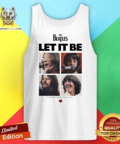 Hot The Beatles Let It Be Album Tank-top