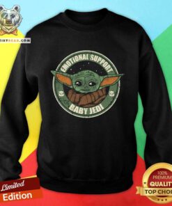 Nice Cute Emotional Support Jedi Sweatshirt