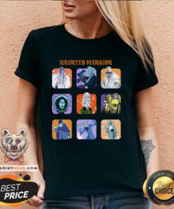 Nice Disney Halloween Moods Haunted Mansion V-neck