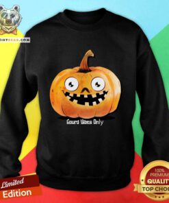 Nice Gourd Vibes Only Halloween Sweatshirt