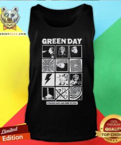 Nice Green Day Strange Days Are Here To Stay Tank-top