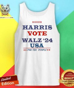 Nice Harris Vote Walz USA For People 2024 Tank-top