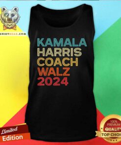 Nice Kamala Harris Coach Walz 2024 Retro Tank-top