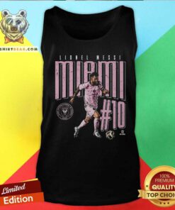 Nice Lionel Messi Inter Miami CF 500 Level Dash Tank-top