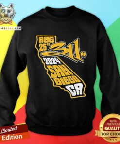 Official 311 At San Diego CA August 25 2024 Tour Sweatshirt