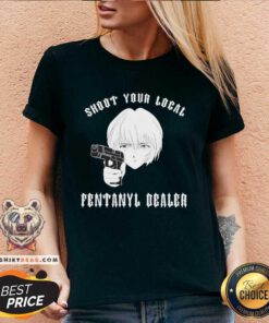 Official Ayanami Rei Shoot Your Local Fentanyl Dealer V-neck