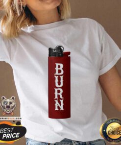 Official Burn Red Lighter V-neck