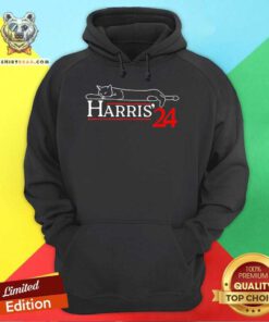 Official Cat Ladies For Kamala Funny Cat 2024 President Hoodie