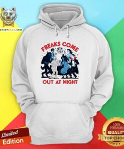Official Freaks Come Out At Night Disco Halloween Hoodie