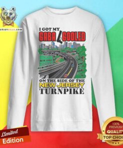 Official Gaba Gooled On The Side Of The New Jersey Turnpike Sweatshirt