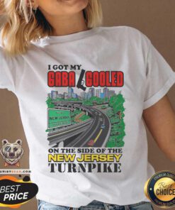 Official Gaba Gooled On The Side Of The New Jersey Turnpike V-neck