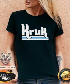 Official John Kruk Philadelphia Phillies Team Name Text V-neck