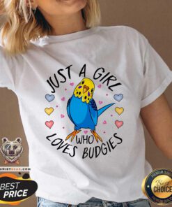 Official Just A Girl Who Loves Budgies V-neck