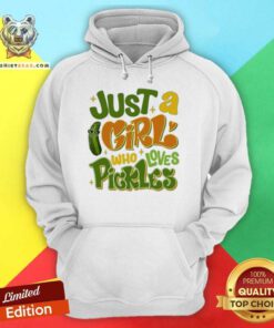 Official Just A Girl Who Loves Pickle Hoodie