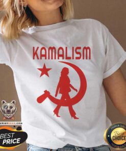 Official Kamala Harris Kamalism Pun V-neck