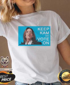 Official Kamala Harris Keep Kam And Vote On V-neck