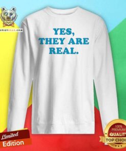 Official Mitchell Yes They Are Real Sweatshirt