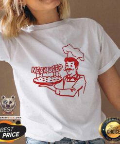 Official Neck Deep Dish Pizza V-neck