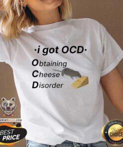 Official OCD Obtaining Cheese Disorder V-neck