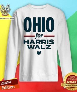 Official Ohio Democrats Ohio For Harris Walz Sweatshirt
