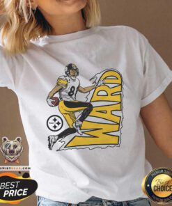 Official Pittsburgh Steelers Hines Ward V-neck