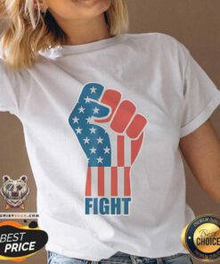 Official Trump Vance 2024 President Trump Supporters American Flag V-neck