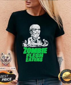 Official Zombie Flesh Eaters V-neck