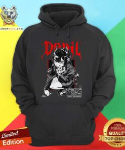 Original Cute Devil Danger Keep Out Anime Girl Hoodie