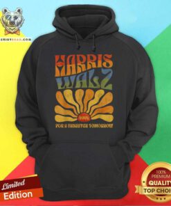 Original Harris Walz 2024 Kamala Harris Tim Walz For A Brighter Hoodie