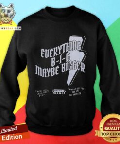 Original Haviah Mighty Everything B-I-G Maybe Bigger Sweatshirt