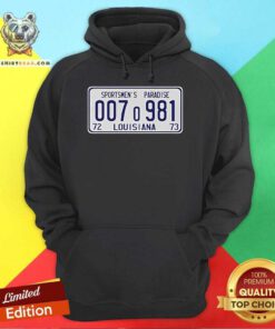 Original Jaws License Plate Geek Hoodie