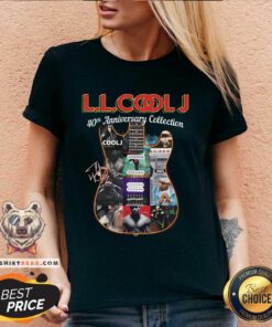 Original LL Cool J 40th Anniversary Collection Signature V-neck