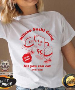 Original Milano Sushi Gang All You Can Eat V-neck