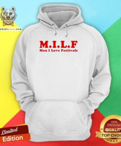 Original Milk Man I Love Festivals Hoodie