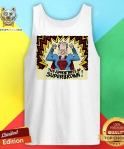 Original The Adventures Of Superbrown Art Tank-top