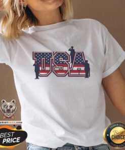 Original Trump USA Logo V-neck