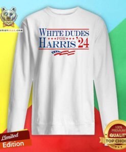 Original White Dudes For Harris Sweatshirt