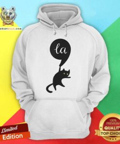 Premium Cat Comma La Kamala Harris For President 2024 Election Hoodie
