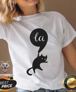 Premium Cat Comma La Kamala Harris For President 2024 Election V-neck
