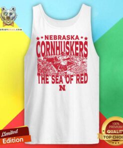 Premium Nebraska Huskers Gameday The Sea Of Red Crowd Tank-top