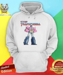 Premium Transformer Stop Transphobia Hoodie