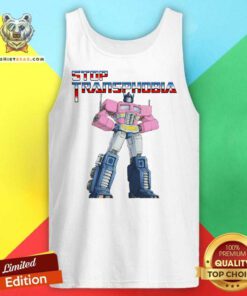 Premium Transformer Stop Transphobia Tank-top