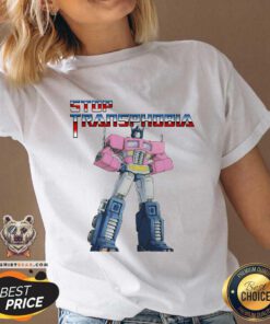 Premium Transformer Stop Transphobia V-neck
