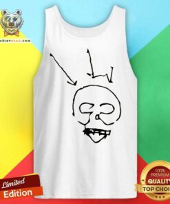 Pretty David Duchovny Heart Eyes Tank-top