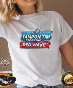 Pretty Tampon Tim Stops The Governor Tim Walz V-neck