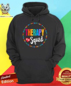 Pretty Therapy Squad Pt Ot Crew Occupational Therapist Week Team Hoodie