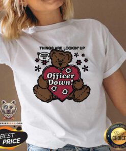 Pretty Things Are Lookin' Up When There's An Officer Down V-neck